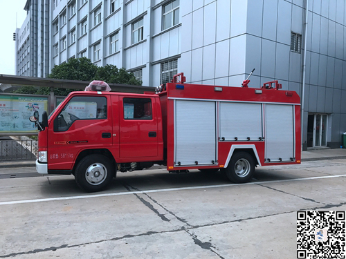 國(guó)五江鈴2噸水罐消防車