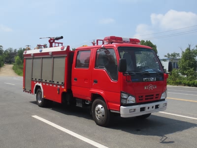 國六慶鈴2噸泡沫消防車